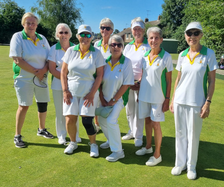 Ladies match in progress